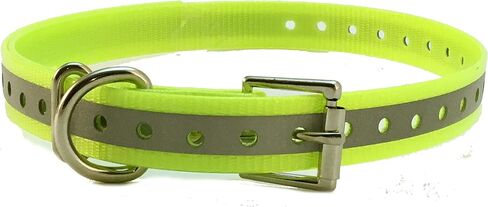 Replacement Strap for Dogtra Collars - 3/4" Wide Ultra-Durable Dog E-Collar Replacement for Training, Bark, Shock, Electric, and GPS Collars - 28" Adjustable Length Solid Black in Saudi Arabia