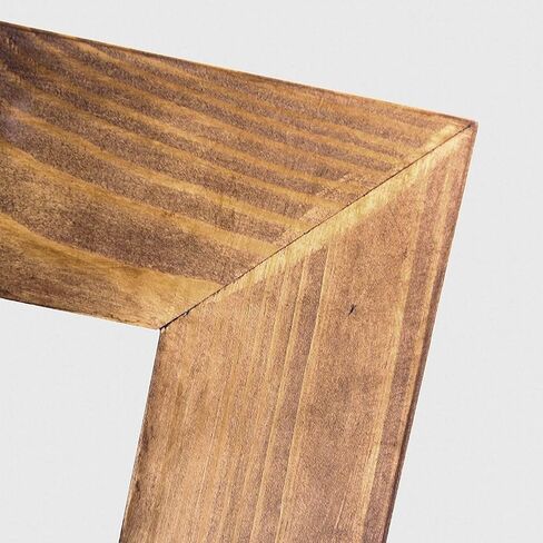 Mid Century Wood Plant Stand Indoor - Flower pedestal modern plant stool tiered - Brown hairpin plant pot holder POT NOT INCLUDED (15 inches) in Saudi Arabia
