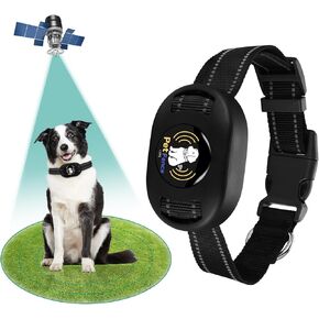 2 in 1 GPS Wireless Dog Fence with Outdoor Pet Barrier, Range 33-1094 yd, Electric Pet Containment System, Portable Waterproof Rechargeable Collar, 9-26 in Medium & Large Breed, ONLY Outdoor Use