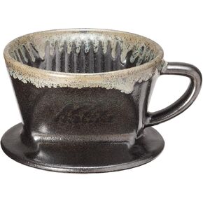 カリタ(Kalita) منقط القهوة كاريتا سيراميك أسود من 2 إلى 4 أشخاص أدوات هاسامي SG 102 منقط معدات التنقيط مقهى المقهى للتخييم في الهواء الطلق in Kuwait
