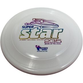 Hero Super Star Flying Dog Sport Disc - White