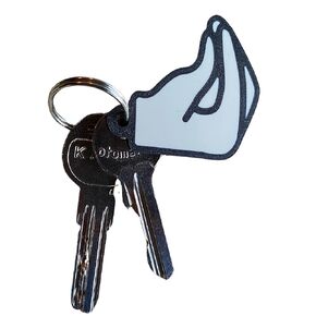 Italian Hand Gesture Keychain - Funny 3D Printed Keyring, Gift for Italians, Perfect for Gift