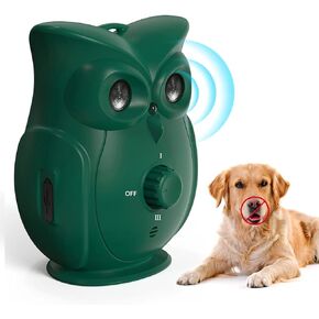 Anti Barking Devices, Auto Dog Barking Control Device with 3 Adjustable Level, Rechargeable Waterproof Sonic Barking Deterrents, Stop Dog Barking Box Neighbors Dog Silencer for Outdoor & Indoor Use