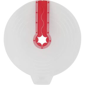 12 Inch Mixer Splatter Guard, Creative Egg Whisk Mixing Bowl Lid Practical Silicone Anti Splash Cover Cooking Kitchen Tools Pots Shields Fits Accessories for Home Baking Most Hand Electric Mixers