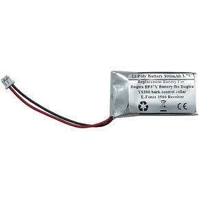 300mAh 3.7V Li-Polymer BP37Y Replacement Battery for Dogtr a YS300 Bark Control Dog Collar and YS300 Anti bark Collar and E-Fence 3500 Receiver