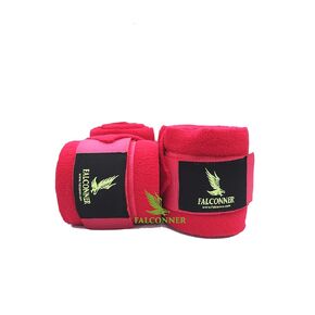 Horse Rose Red Fleece Bandages/Sable wraps Equestrian Leg Wraps Set Of 4