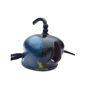 Falconry Blue & Black Dutch Hood Size 57mm