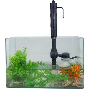Ejoyous Fish Gravel Cleaner Electric Aquarium Pump Filter Water Changer Fish Cleaning Changing Tools