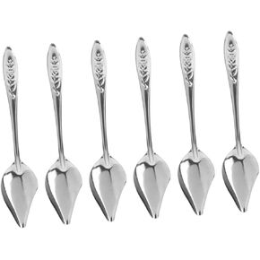 6pcs Stainless Steel Spoon Bird Feeder Spoon Hand Feeding Formula for Birds Bird Feeding Bird Parrot Feeding Spoon Feeding for Babies Bird Spoon Baby Hand Raised Suite
