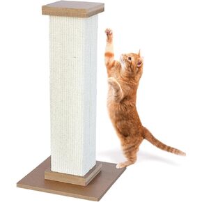 27IN Cat Scratching Post, Nature Sisal Cat Scratch Post for Indoor Cats in Kuwait