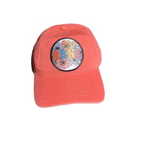 Nana Bear Hat Baseball Cap - Coral Pink 100% Cotton Hat