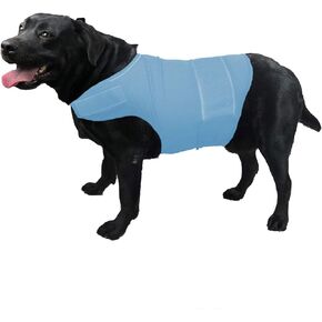 Thunder Jacket for Dogs Anxiety Relief, Dog Anxiety Vest Calming Care for Separation, Thunderstorm, Travel, Fireworks, Vet Visits (Pink S)