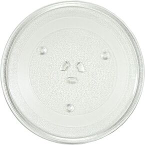 HQRP 11-1/4 inch Glass Turntable Tray compatible with GE WB49X10097 PS651544 WB49X10034 WB39X78 WB49X10222 EVM1750 WB39X0078 EAP651544 DE63-00536A Microwave Oven Cooking Plate