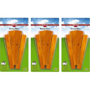 Bunny Bites, 12 Pieces, Wood Chews for Small Pets