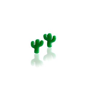 Saguaro Earrings Studs, Cactus Gifts From Arizona, Birthday Gift For Mom or Daughter (Green)