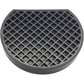 Coffee Drip Catcher 4 inches Small Drip Tray for Drink Dispenser Espresso Machine Carafe Tea Station Water Urn Durable ABS Plastic, Black, PDT0627S