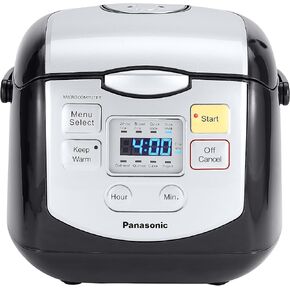 Panasonic SR-ZC075K 4-Cups (Uncooked) Rice Cooker & Multi-Cooker, White