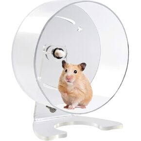Hamster Wheel,Silent Hamster Wheel Hedgehog Wheel for Hamsters, Gerbils, Hedgehogs and Small Animals
