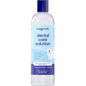 PupGrade Dental Care Water Additive Solution - Advanced Oral Care for Dogs - Dental Rinse for Fresh Breath to Fight Against Bad Breath, Plaque, and Tartar