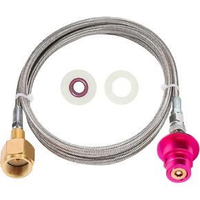 CGA320 Soda Machine CO2 Quick Adapter(60inch),for CO2 Quick-Connect Soda Machine Compatible With Terra/Art/Duo/Gaia/E-Terra/E-Duo in Saudi Arabia