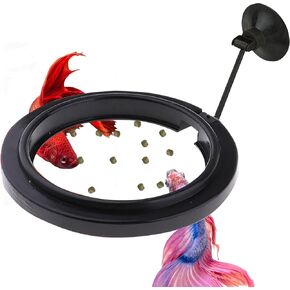 FREESEA Fish Feeding Ring for Aquarium: Round Floating Food Rings for Betta Turtle tank