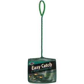 Blue Ribbon Pet Products ABLEC6C Easy Catch Fish Net for Aquarium, 6-Inch, Coarse Green