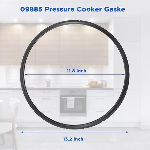 09985 Pressure Canner Gasket Including Overpressure Plug for Presto 01751 01781 01784 01745 01755 01782 Pressure Cooker 16/18/23QT,2-pack in Saudi Arabia
