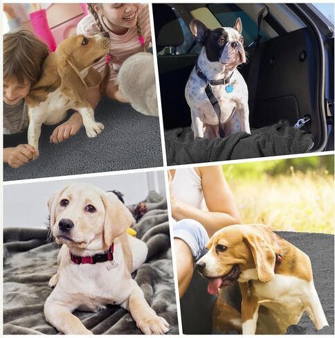 Dog Blankets for Large Dogs Washable - Waterproof Dog Blanket for Couch - Dog Blankets for Medium Dogs Washable - Pet Blankets for Dogs - Dog Bed Blanket Large Dog Blanket Round 60 Inches in Saudi Arabia