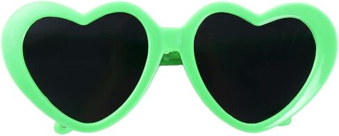 3Pcs Cute Pet Dog Cat Heart Shape Sunglasses, Cute Funny Cosplay Dolls Costume Pet Photo Props for Small Dogs Cat Accessories in Saudi Arabia