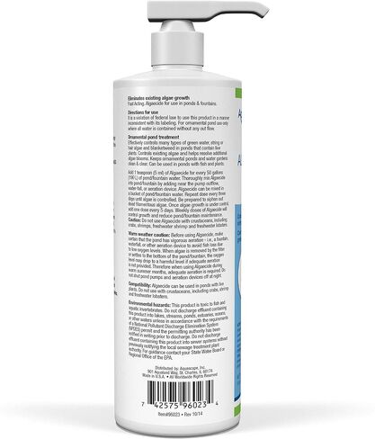 Aquascape 96022 Algaecide for Pond, Waterfall, and Water Features, 8-Ounce in Kuwait