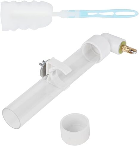 Bird Water Drinker Automatic Parrot Conure Cockatiel Water Dispenser Bird Cage Drinking Device for Medium Small Birds in Saudi Arabia
