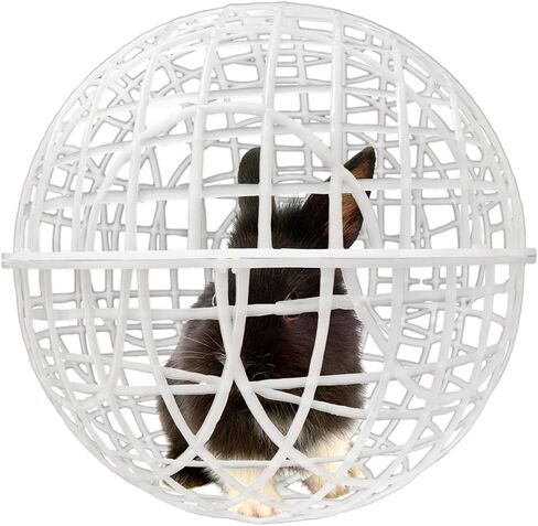 11" Ball-shaped Movable Pigeon Chick Coop, Little Rabbit Duck Guinea Pig Safe Walking Net,Preventing Dog Bites, Predation by Eagles Wolves Cats Eagles, Pet Safety Cage in Saudi Arabia