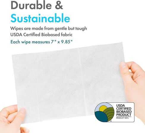 مناديل بيتكين النباتية، 200 منديل - مناديل مبللة للحيوانات الأليفة ذات أساس حيوي ومستدامة وكبيرة وسميكة للكلاب والقطط - للوجه والأقدام والأذنين ومنطقة الجسم والعين - تنظف وترطب البشرة بوعي - لافندر in Kuwait