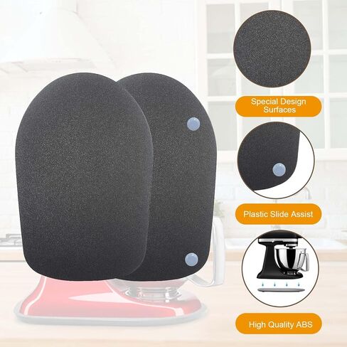Mixer Slider Mat for Tilt Head Kitchen Aid 4.5-5 Qt Stand Mixer, Counter Sliding Mat Kitchen Appliance Sliding Tray for Kitchenaid Artisan 4.5-5 Qt Countertop Storage Accessories Moving Board in Saudi Arabia