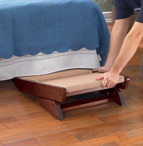 Pine Frame Dog RampSteps, 3 Step,Brown in Saudi Arabia