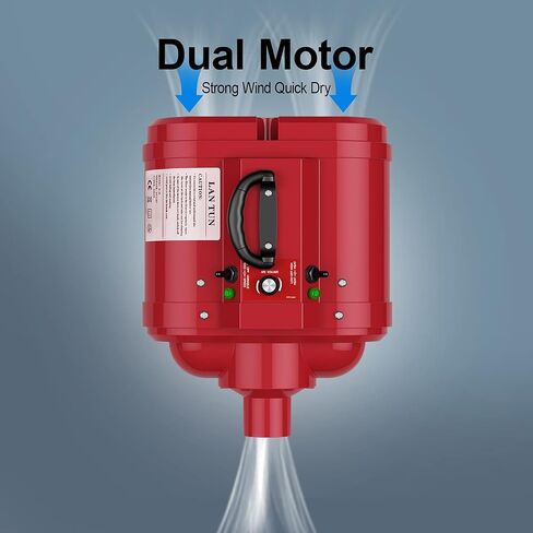 Dog Dryer for Large Dogs, Dual Motor 5.0 HP Variable Speed Dog Hair Dryer, Professional Force Dog Dryer Dog Grooming Dryer Blower with Heater in Saudi Arabia