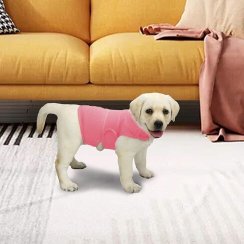Thunder Jacket for Dogs Anxiety Relief, Dog Anxiety Vest Calming Care for Separation, Thunderstorm, Travel, Fireworks, Vet Visits (Pink S) in Saudi Arabia