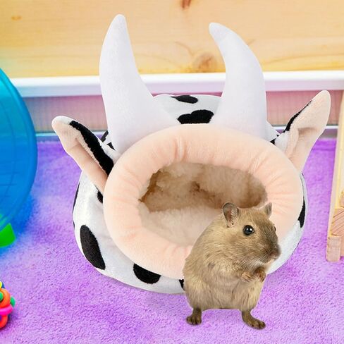 Ipetboom Pet Winter Hanging House - Pet Bed Small Animals Bed Dutch Pig Hamster Nest - Hamster Rest House Guinea Pig House for Chinchilla Hamster and Small Animals in Saudi Arabia