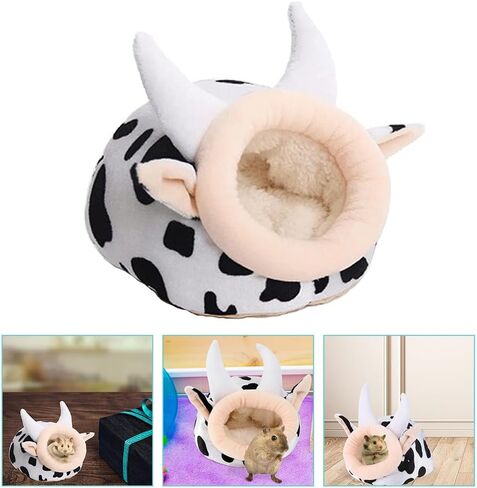 Ipetboom Pet Winter Hanging House - Pet Bed Small Animals Bed Dutch Pig Hamster Nest - Hamster Rest House Guinea Pig House for Chinchilla Hamster and Small Animals in Saudi Arabia