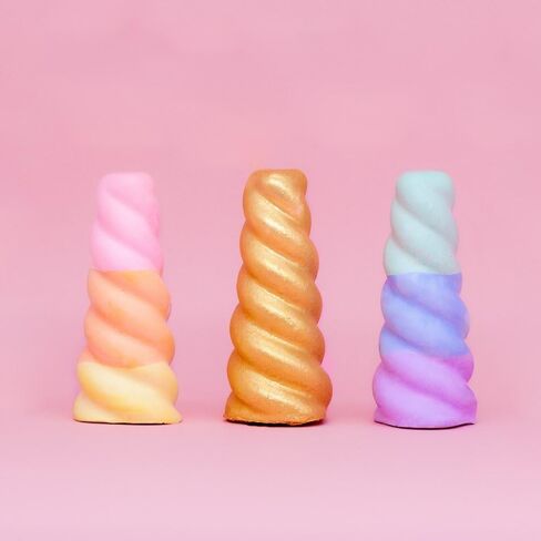 قرون Twee Rainbow Unicorn - طباشير الرصيف المصنوعة يدويًا - صُنعت في الولايات المتحدة الأمريكية in Saudi Arabia