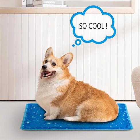 Dog Cooling Mat Water Injection Pet Cooling Pads Dogs & Cats Pet Cooling Blanket for Outdoor Car Seats Beds in Saudi Arabia