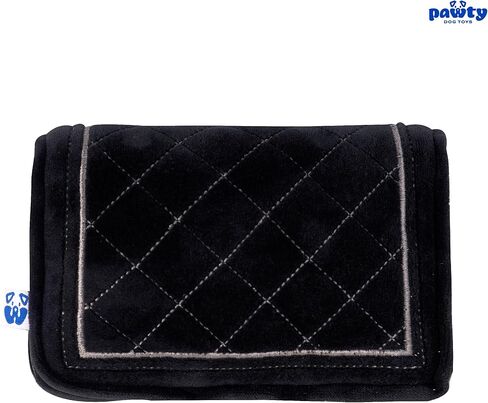 Chewnel Bag - لعبة أزياء الكلاب الفاخرة من Boujee Designer - لعبة قطيفة لطيفة وفريدة من نوعها مع مصدر صرير للكلاب الصغيرة والمتوسطة - هدايا للكلاب لعيد الميلاد - لعبة مصممة محاكاة ساخرة in Kuwait