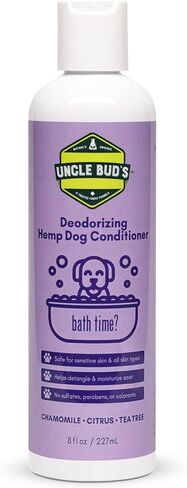 Uncle Buds Hemp DEODORIZING Dog Conditioner pH Balanced Formula Safe for Sensitive Skin and All Skin Types. in Saudi Arabia