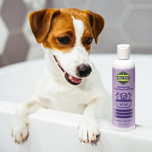 Uncle Buds Hemp DEODORIZING Dog Conditioner pH Balanced Formula Safe for Sensitive Skin and All Skin Types. in Saudi Arabia