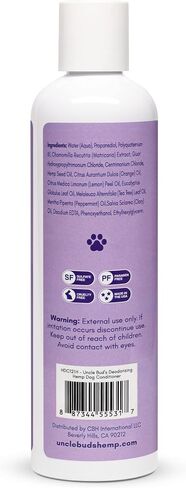 Uncle Buds Hemp DEODORIZING Dog Conditioner pH Balanced Formula Safe for Sensitive Skin and All Skin Types. in Saudi Arabia