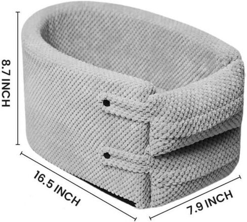 Waggle Portable Pet Nonslip Car Seat with Seat Belt (Grey, Free Size) in Saudi Arabia