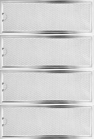 4Pcs Microwave Grease Filter Replacement for GE WB06X10288, Microwave Filter Replacement 13" x 4.7" Grease Filter Replacement in Kuwait