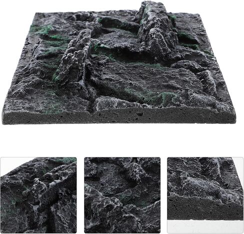 1 Pc Climbing pet box background board 3D terrarium background Cork Tile Background Aquarium Decorative Board aquarium decor background reptile decor background vivarium gecko rock in Saudi Arabia