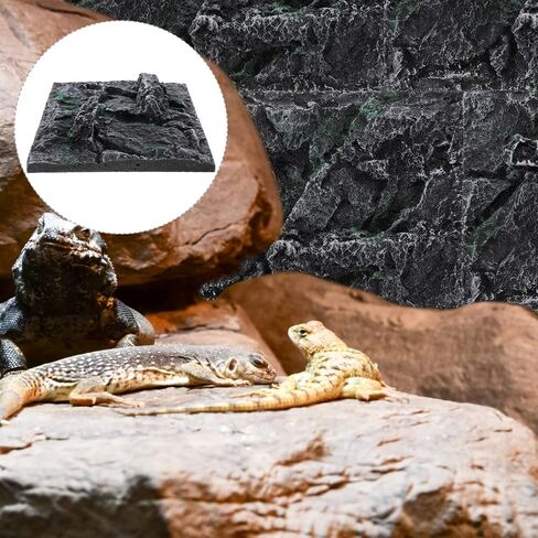 1 Pc Climbing pet box background board 3D terrarium background Cork Tile Background Aquarium Decorative Board aquarium decor background reptile decor background vivarium gecko rock in Saudi Arabia