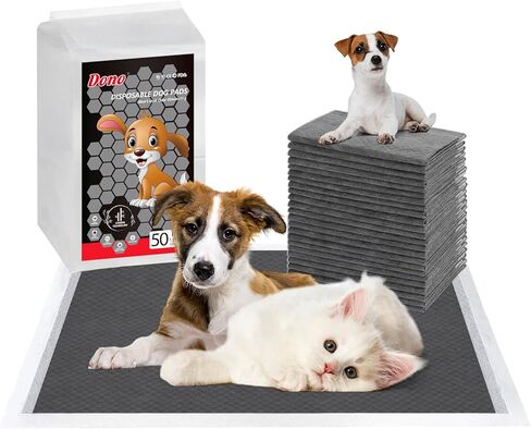 Dono Dog Pee Pads Extra Large -24" x 36", Odor-Control Charcoal Pee Pads for dogs, 6-Layer Leak-Proof & Quick Dry Dog Training Pads, Super Absorbent with Activated Charcoal Dog Pads in Kuwait